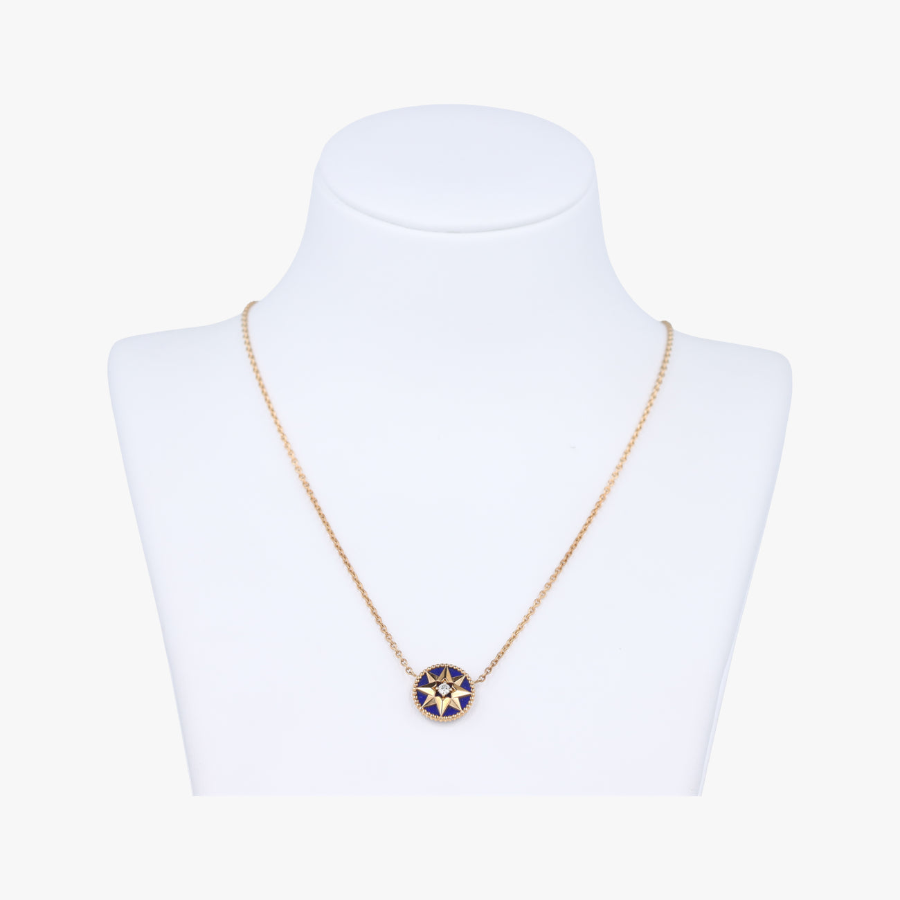 Rose des Vents medallion　Golden×BlueAU750288241ローズデヴァン メダリオンゴールド×ブルーAU750288241