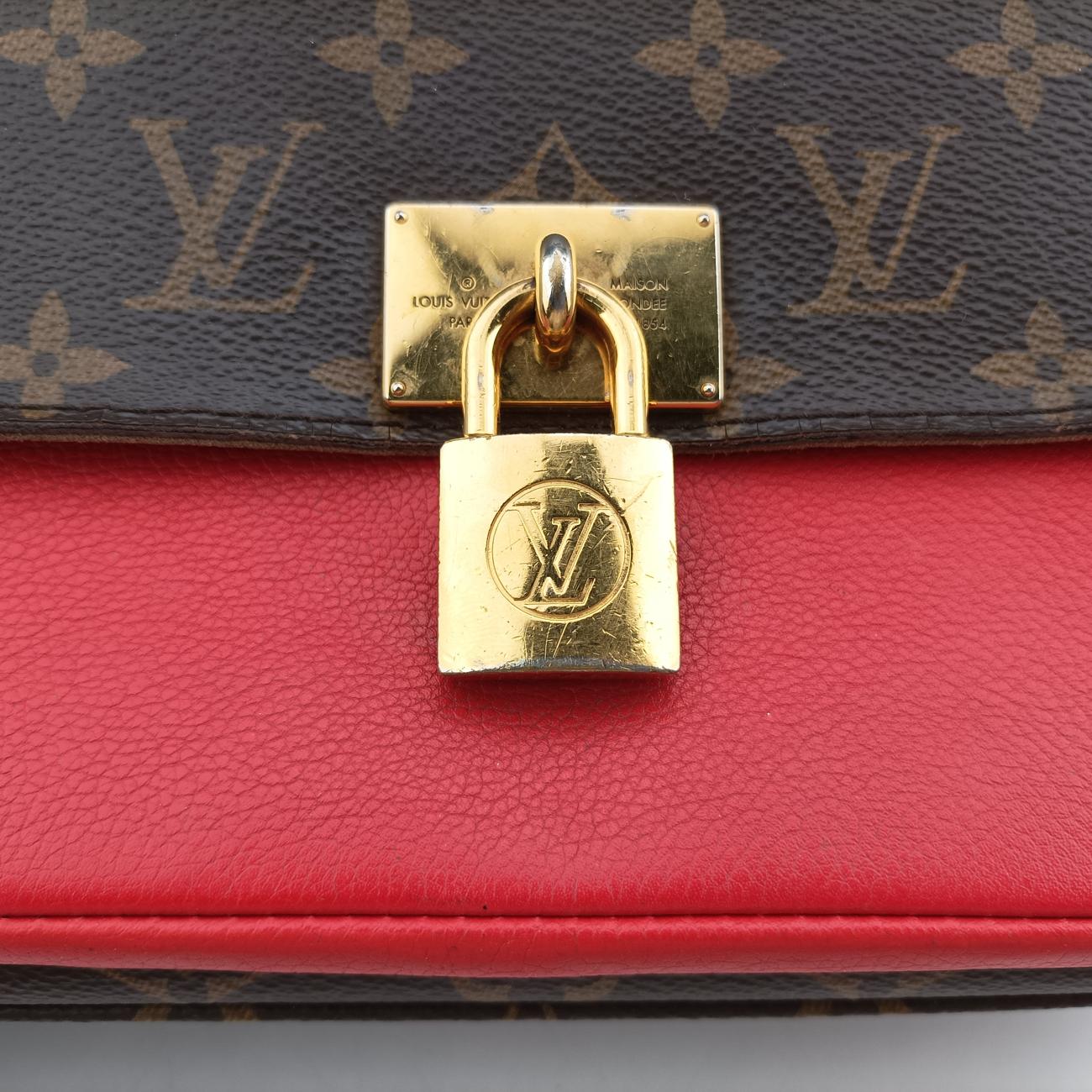 MARIGNANBrown×COQUELICOTMonogram Canvas×calf leatherM44286FL3168マリニャンモノグラム/ブラウン系×コクリコモノグラムキャンバス×カーフレザーM44286FL3168