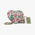 GG Marmont Flower Print HeartMulticolourLeather740355C040806063GGマーモント フラワー プリント ハートマルチカラーレザー740355C040806063