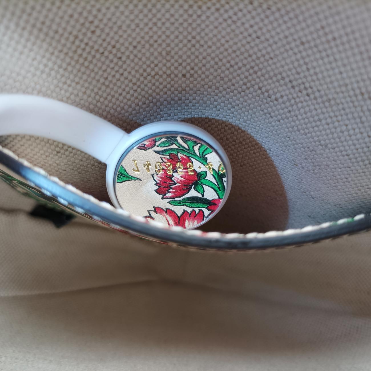 GG Marmont Flower Print HeartMulticolourLeather740355C040806063GGマーモント フラワー プリント ハートマルチカラーレザー740355C040806063