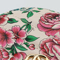 GG Marmont Flower Print HeartMulticolourLeather740355C040806063GGマーモント フラワー プリント ハートマルチカラーレザー740355C040806063