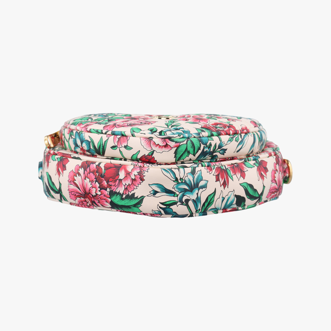 GG Marmont Flower Print HeartMulticolourLeather740355C040806063GGマーモント フラワー プリント ハートマルチカラーレザー740355C040806063