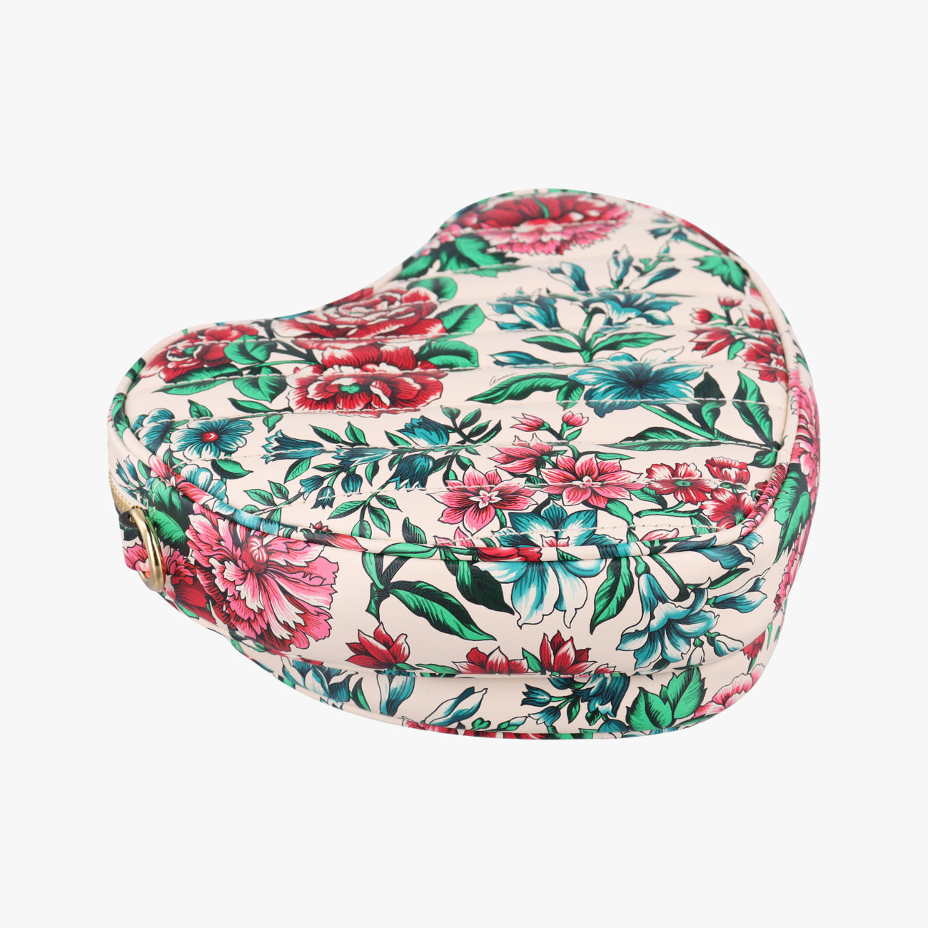 GG Marmont Flower Print HeartMulticolourLeather740355C040806063GGマーモント フラワー プリント ハートマルチカラーレザー740355C040806063
