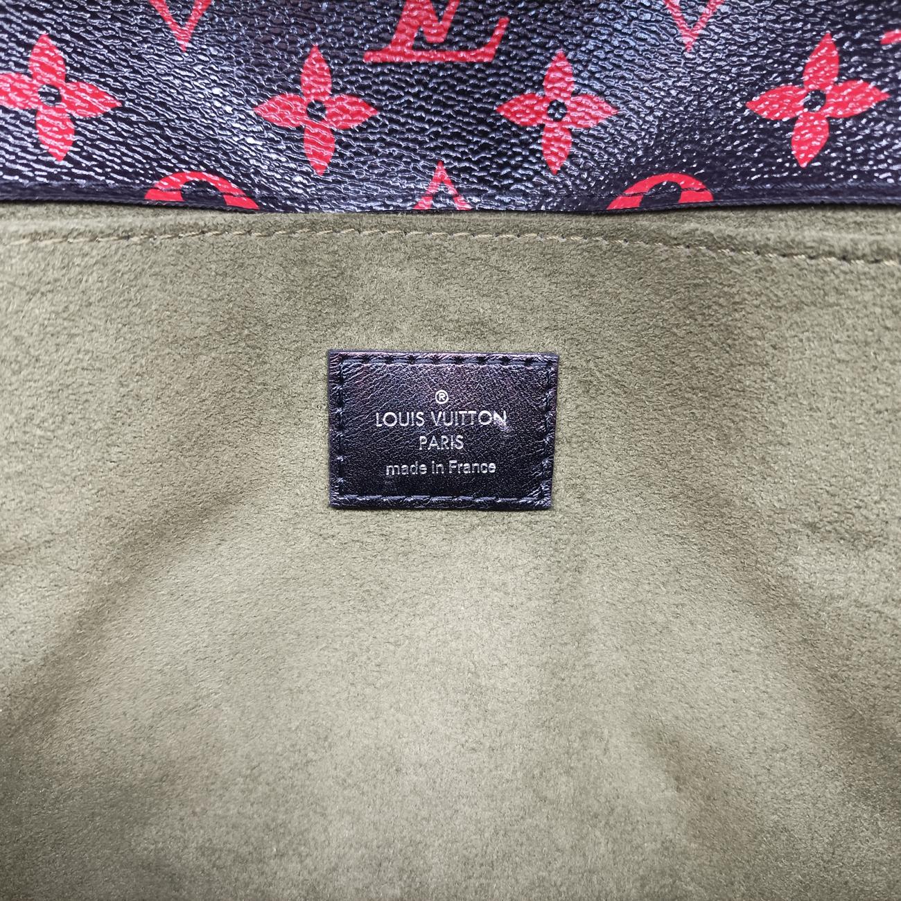 Pochette Metis MMNoir×ROUGEMonogram InfrarougeM41462DR4156ポシェット メティス MMノワール×ルージュモノグラム アンフラルージュM41462DR4156