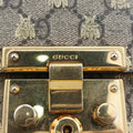 Padlockbeige×blackPVC coated canvas409487B023797503パドロックベージュ×ブラックPVCコーティングキャンバス409487B023797503