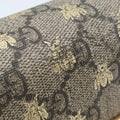 Padlockbeige×blackPVC coated canvas409487B023797503パドロックベージュ×ブラックPVCコーティングキャンバス409487B023797503