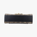 Padlockbeige×blackPVC coated canvas409487B023797503パドロックベージュ×ブラックPVCコーティングキャンバス409487B023797503