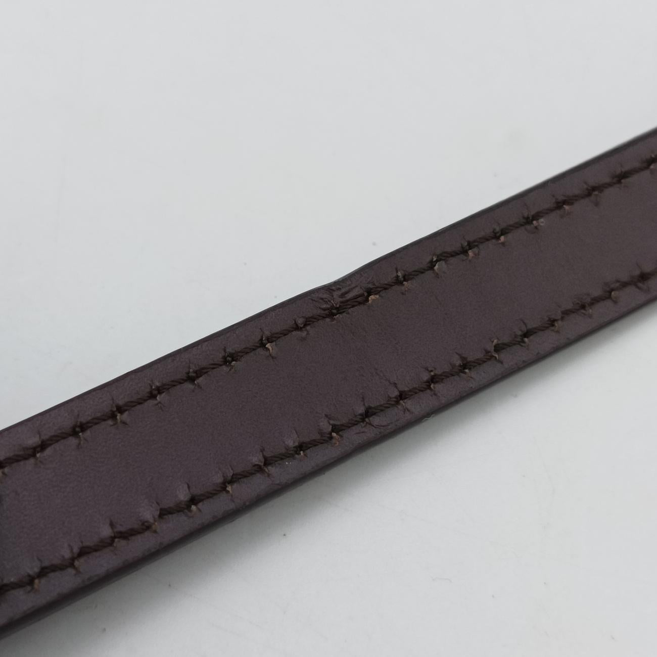 Mini Quilted Monogram TBBrownLeatherITALBSRL239CALミニキルティングモノグラムTBブラウンレザーITALBSRL239CAL