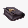 Mini Quilted Monogram TBBrownLeatherITALBSRL239CALミニキルティングモノグラムTBブラウンレザーITALBSRL239CAL