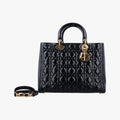Lady DiorBlackPatent11-MA-1110 Cレディディオールブラックパテント11-MA-1110 C
