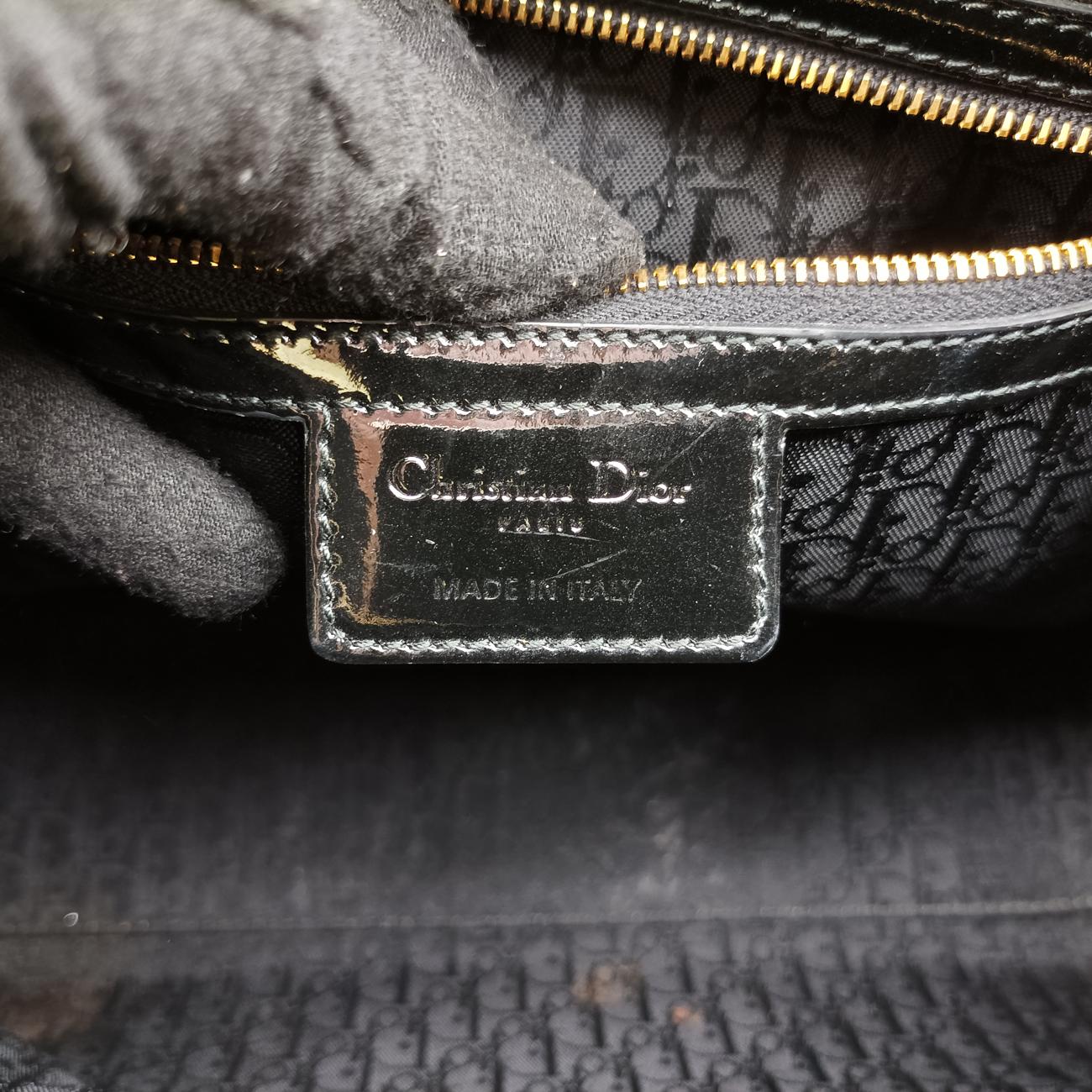 Lady DiorBlackPatent11-MA-1110 Cレディディオールブラックパテント11-MA-1110 C