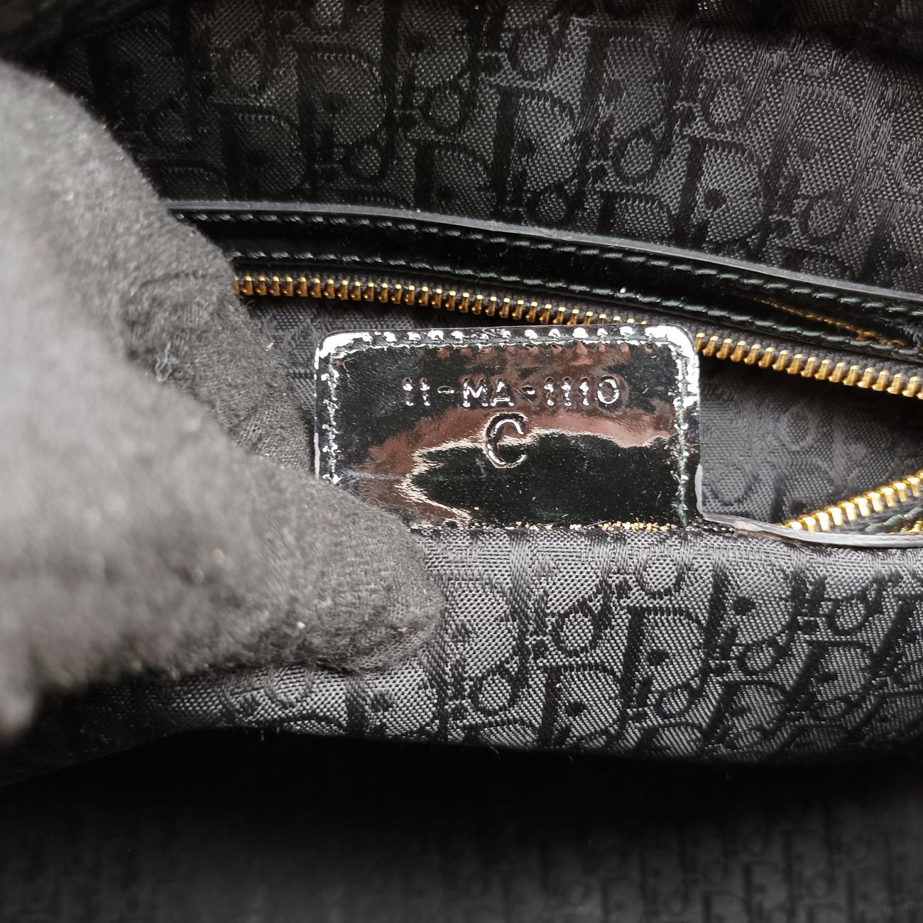 Lady DiorBlackPatent11-MA-1110 Cレディディオールブラックパテント11-MA-1110 C