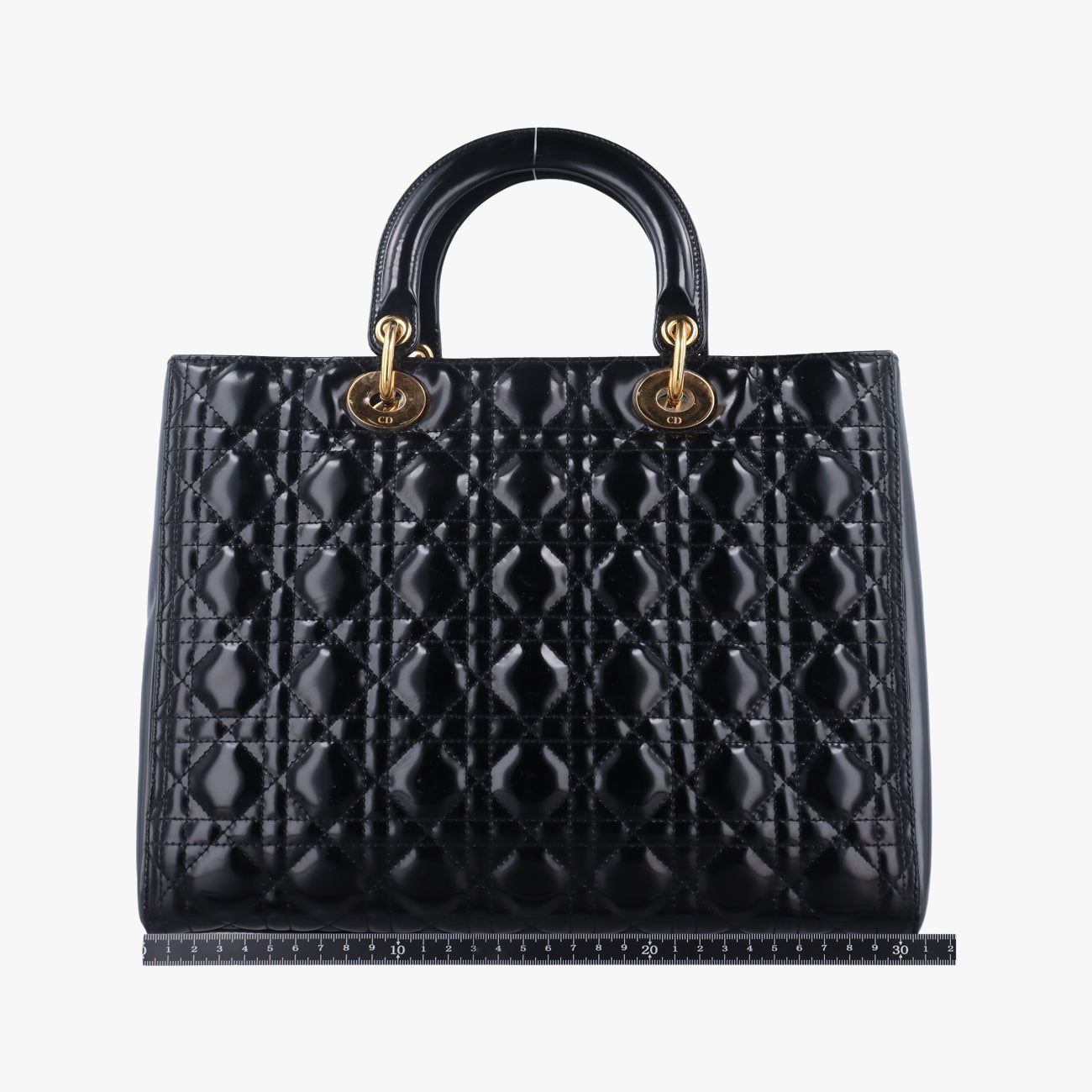 Lady DiorBlackPatent11-MA-1110 Cレディディオールブラックパテント11-MA-1110 C