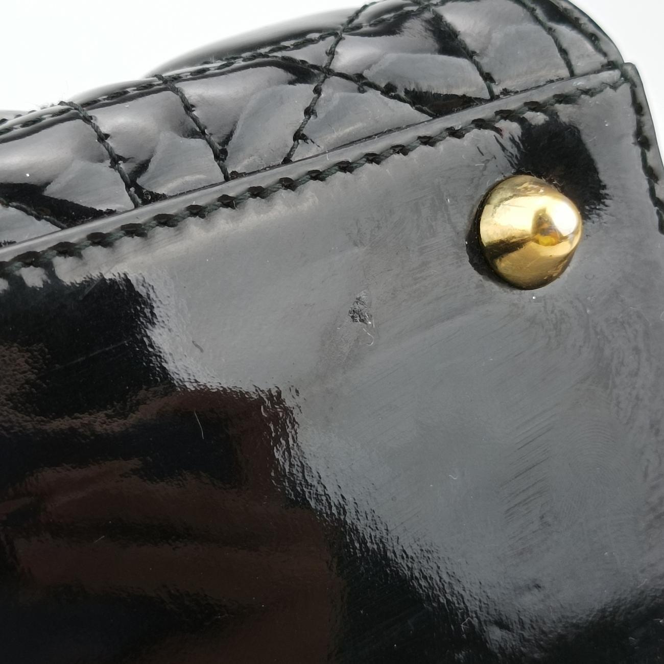 Lady DiorBlackPatent11-MA-1110 Cレディディオールブラックパテント11-MA-1110 C