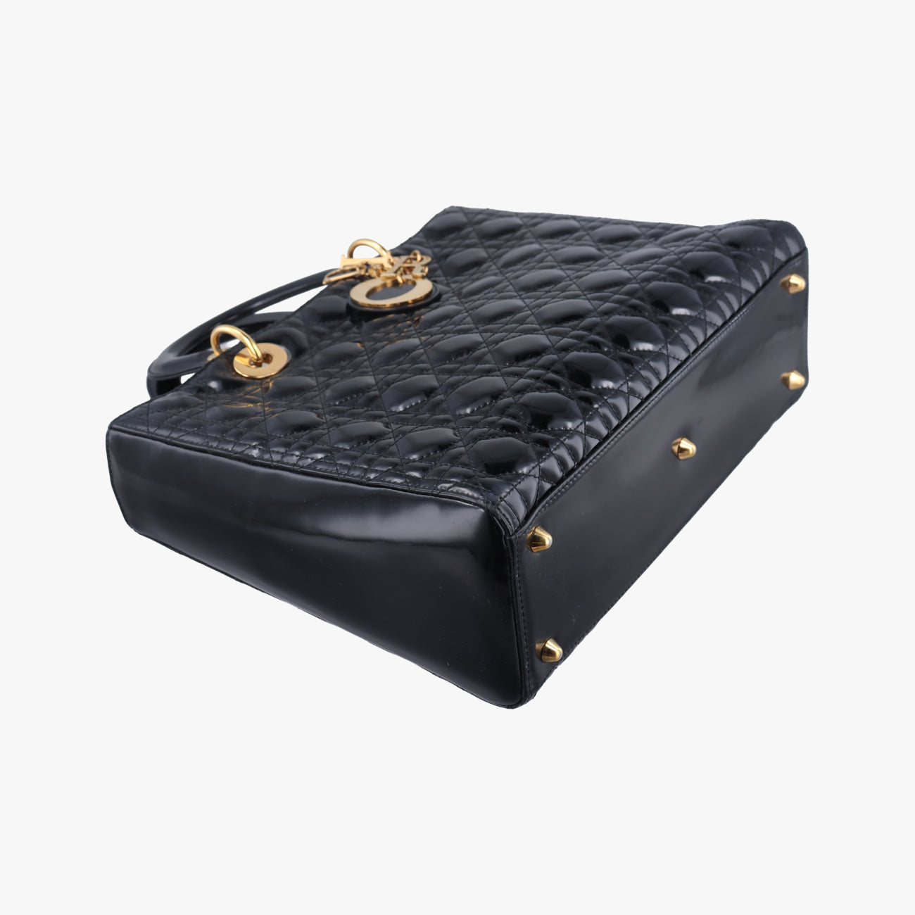 Lady DiorBlackPatent11-MA-1110 Cレディディオールブラックパテント11-MA-1110 C