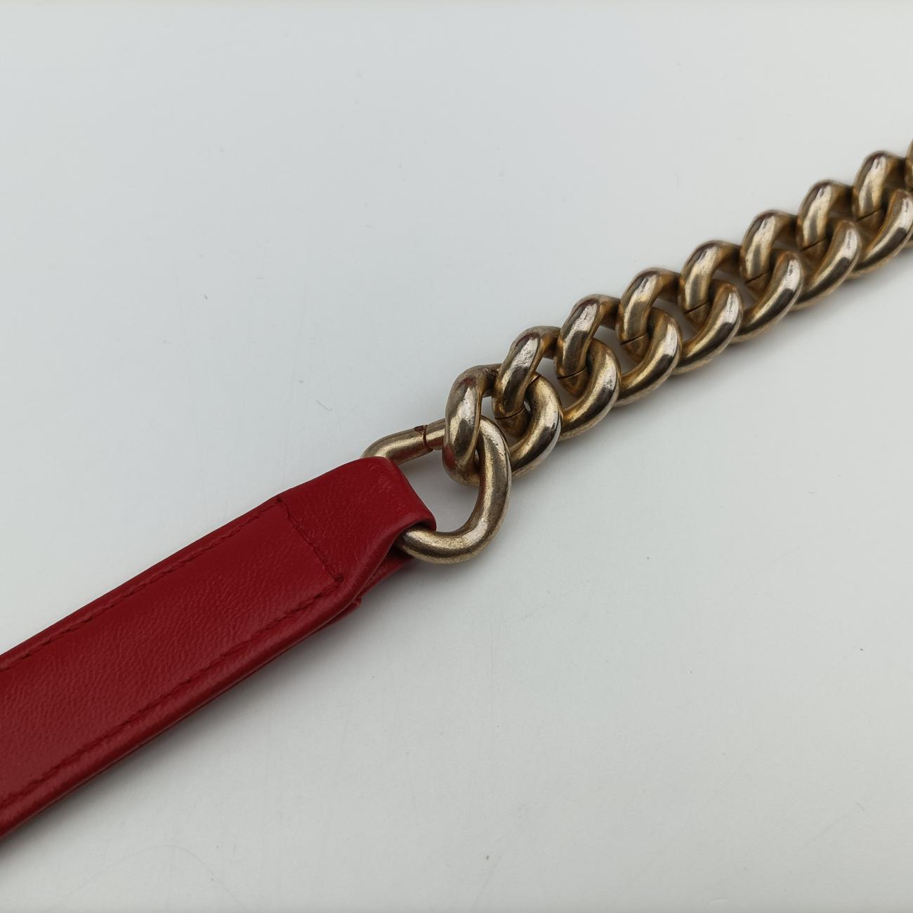 BOY CHANELRedlambskinA6708521166403ボーイシャネルレッドラムスキンA6708521166403