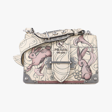 Rabbit printMulticolourLeather25ラビットプリントマルチカラーレザー25