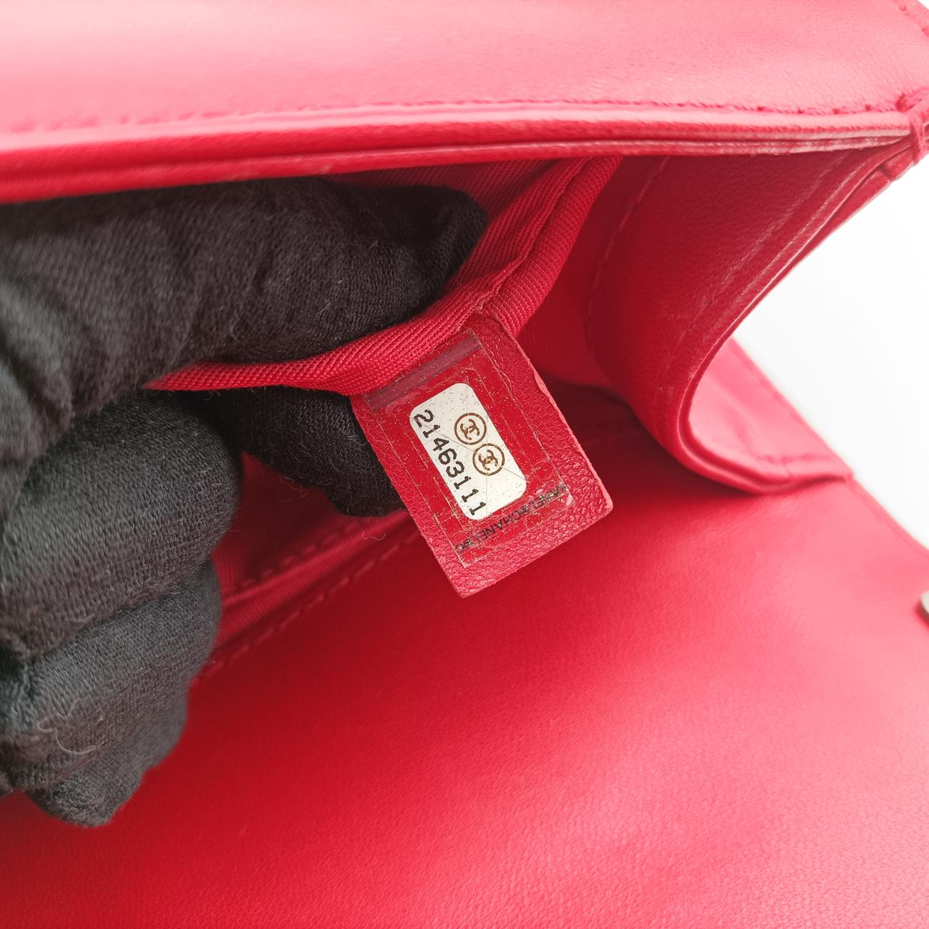 BOY CHANELRedlambskinA6708621463111ボーイシャネルレッドラムスキンA6708621463111