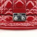 Miss Dior Cannage New RockRedPatent02-LUA-1121ミス ディオール カナージュ ニューロックレッドパテント02-LUA-1121