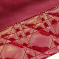 Miss Dior Cannage New RockRedPatent02-LUA-1121ミス ディオール カナージュ ニューロックレッドパテント02-LUA-1121