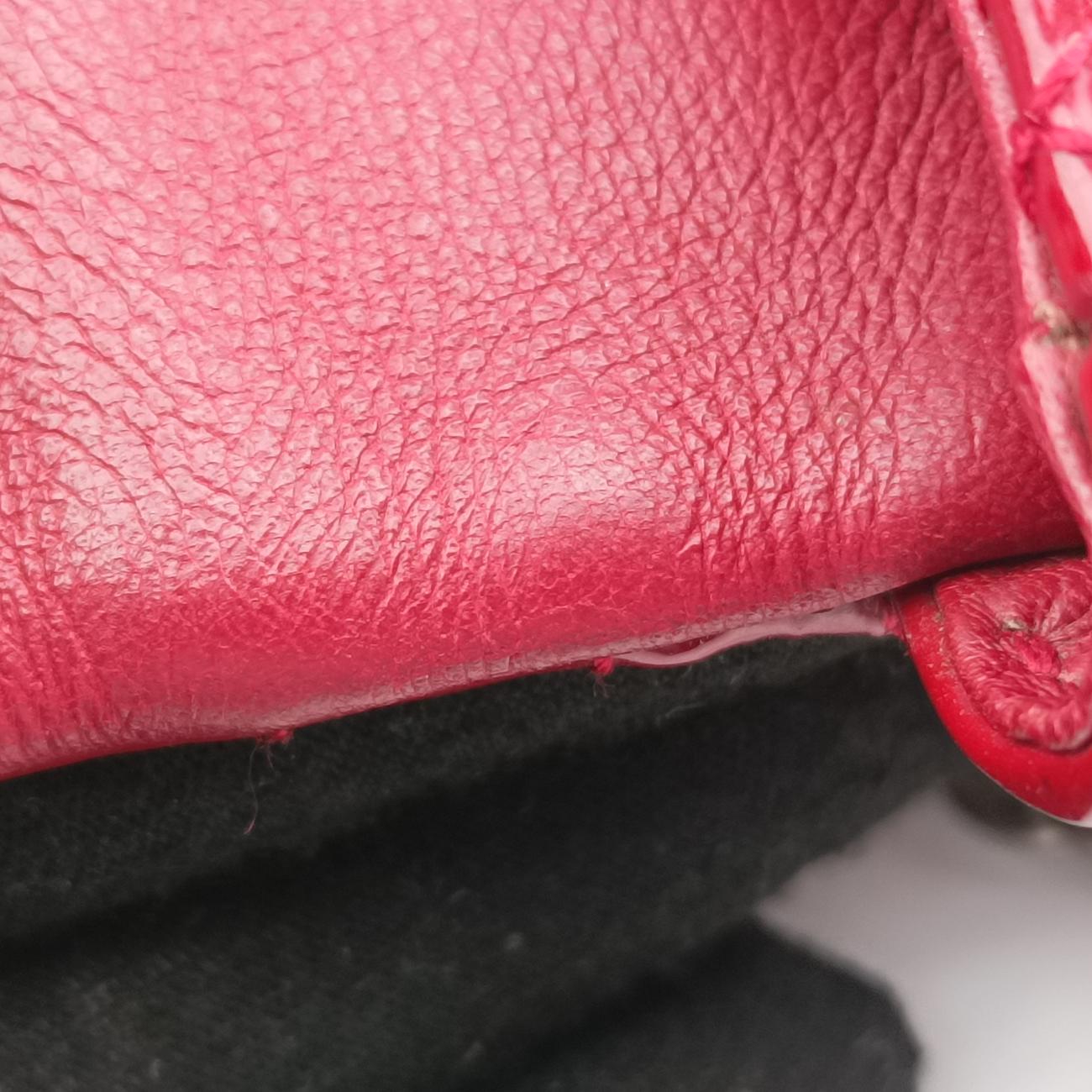 Miss Dior Cannage New RockRedPatent02-LUA-1121ミス ディオール カナージュ ニューロックレッドパテント02-LUA-1121