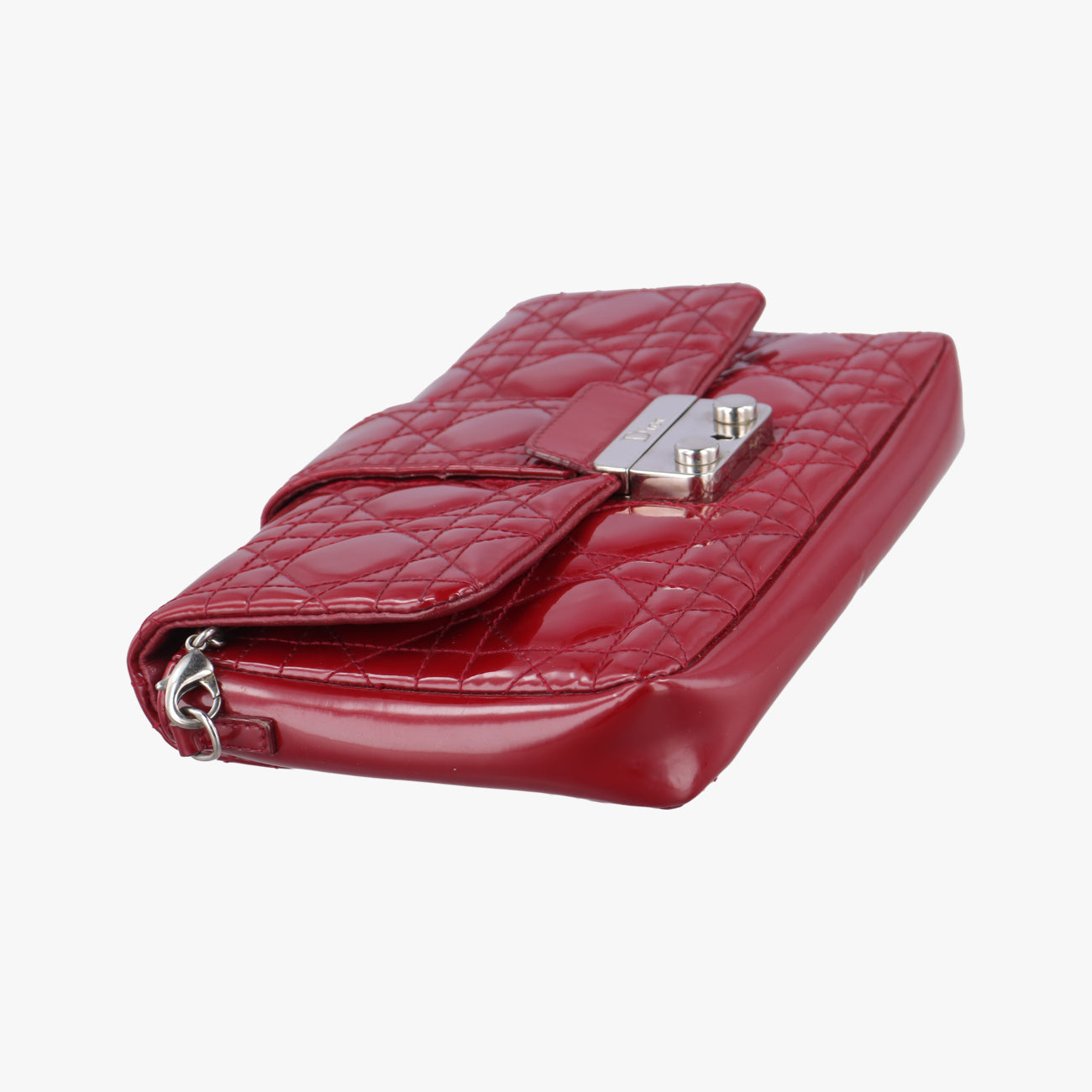 Miss Dior Cannage New RockRedPatent02-LUA-1121ミス ディオール カナージュ ニューロックレッドパテント02-LUA-1121