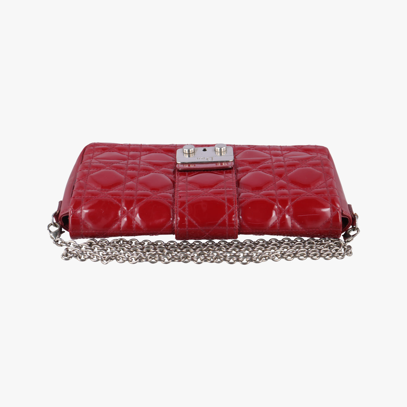 Miss Dior Cannage New RockRedPatent02-LUA-1121ミス ディオール カナージュ ニューロックレッドパテント02-LUA-1121