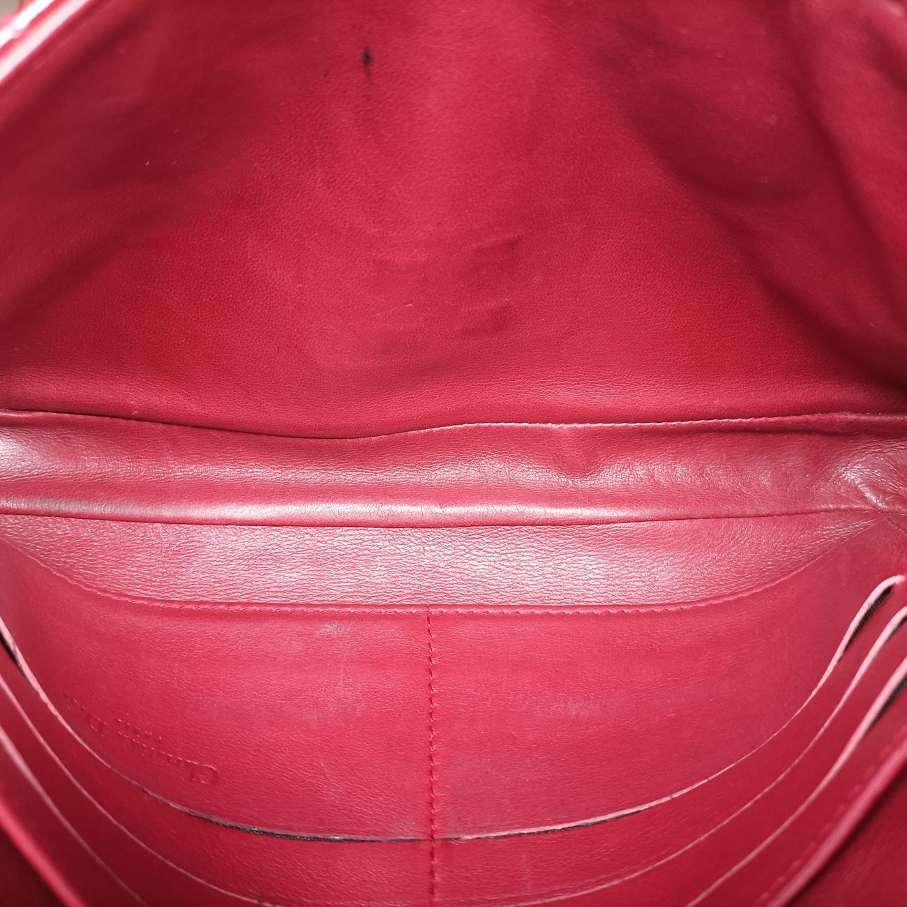 Miss Dior Cannage New RockRedPatent02-LUA-1121ミス ディオール カナージュ ニューロックレッドパテント02-LUA-1121