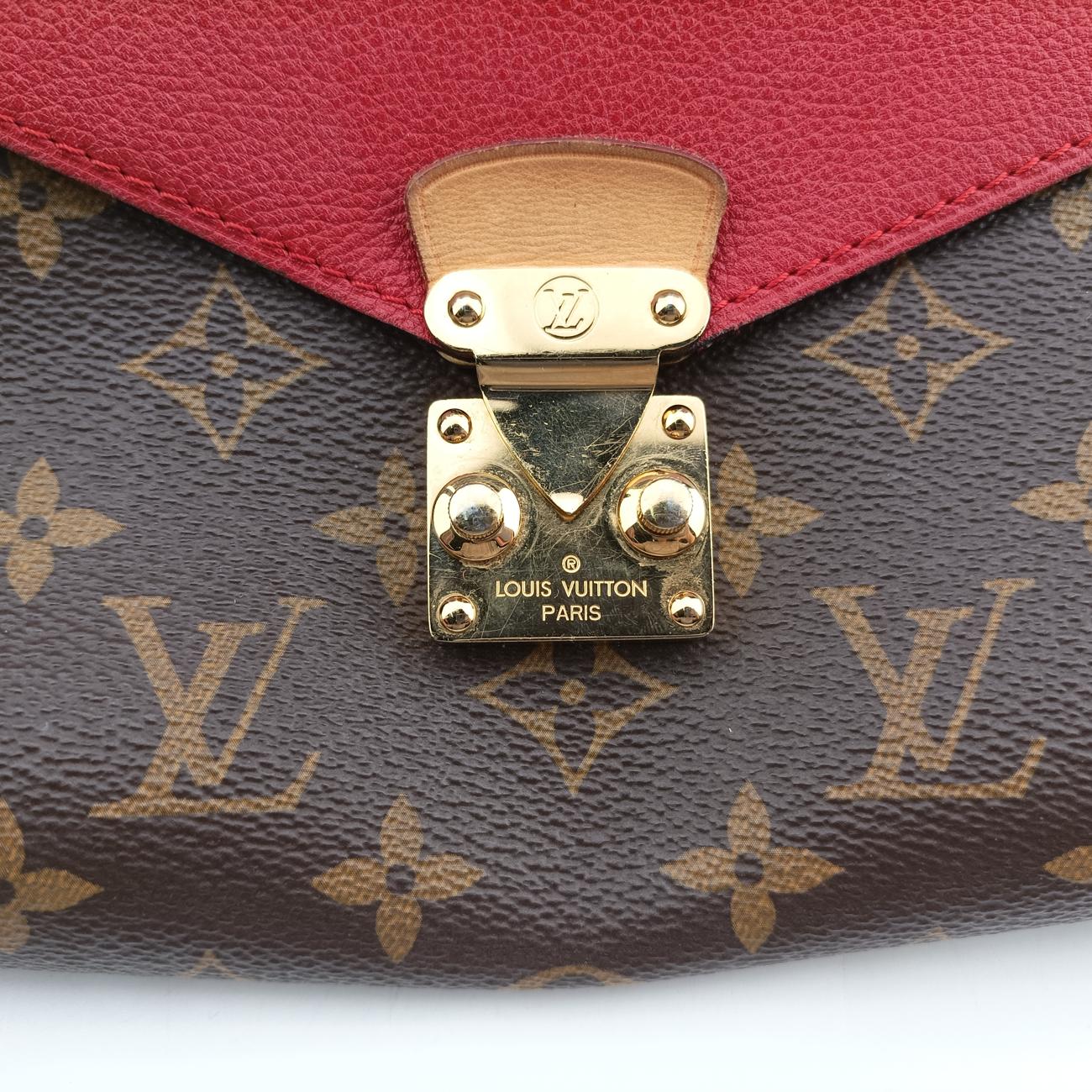 PALLAS ChainBrown×CERISEMonogram Canvas×calf leatherM41201CA2135パラス チェーンモノグラム/ブラウン系×スリーズモノグラムキャンバス×カーフレザーM41201CA2135