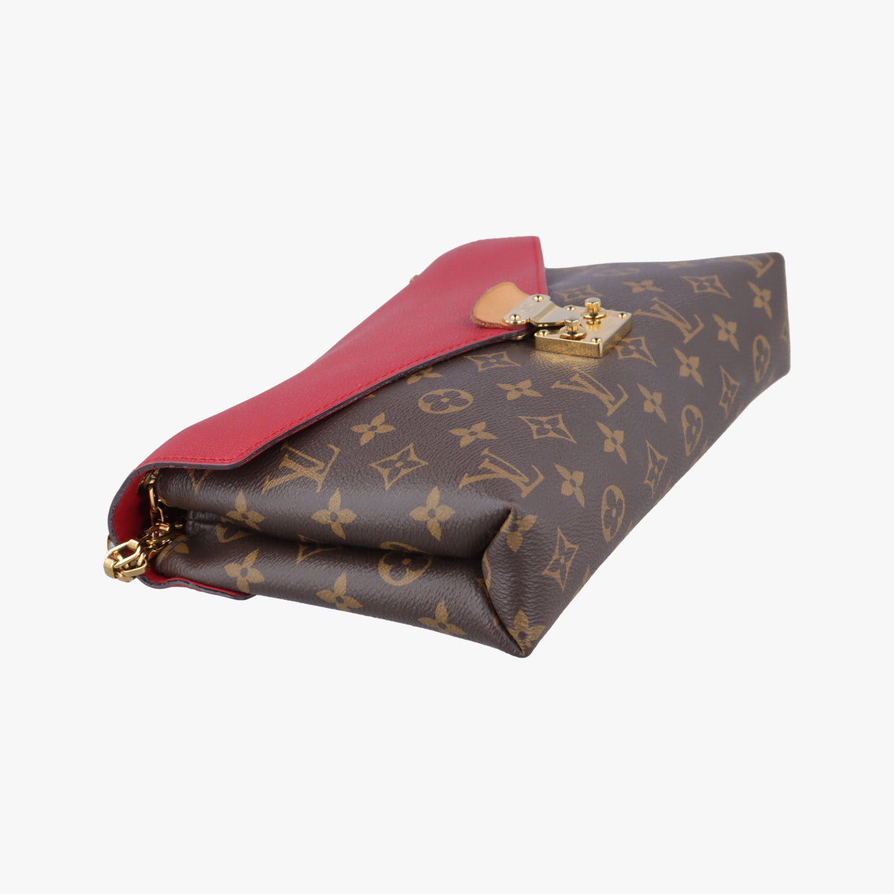 PALLAS ChainBrown×CERISEMonogram Canvas×calf leatherM41201CA2135パラス チェーンモノグラム/ブラウン系×スリーズモノグラムキャンバス×カーフレザーM41201CA2135