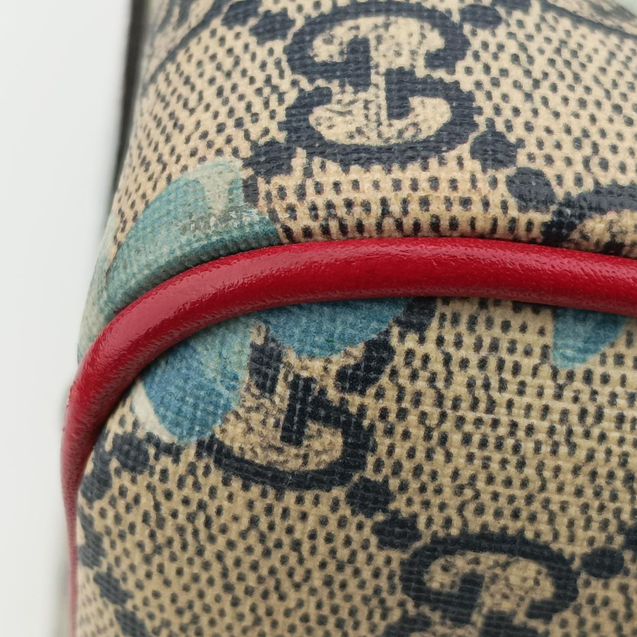 GG SUPREMEbeige×blue×MulticolourPVC coated canvas409529A019831996GGスプリームベージュ×ブルー×マルチPVCコーティングキャンバス409529A019831996