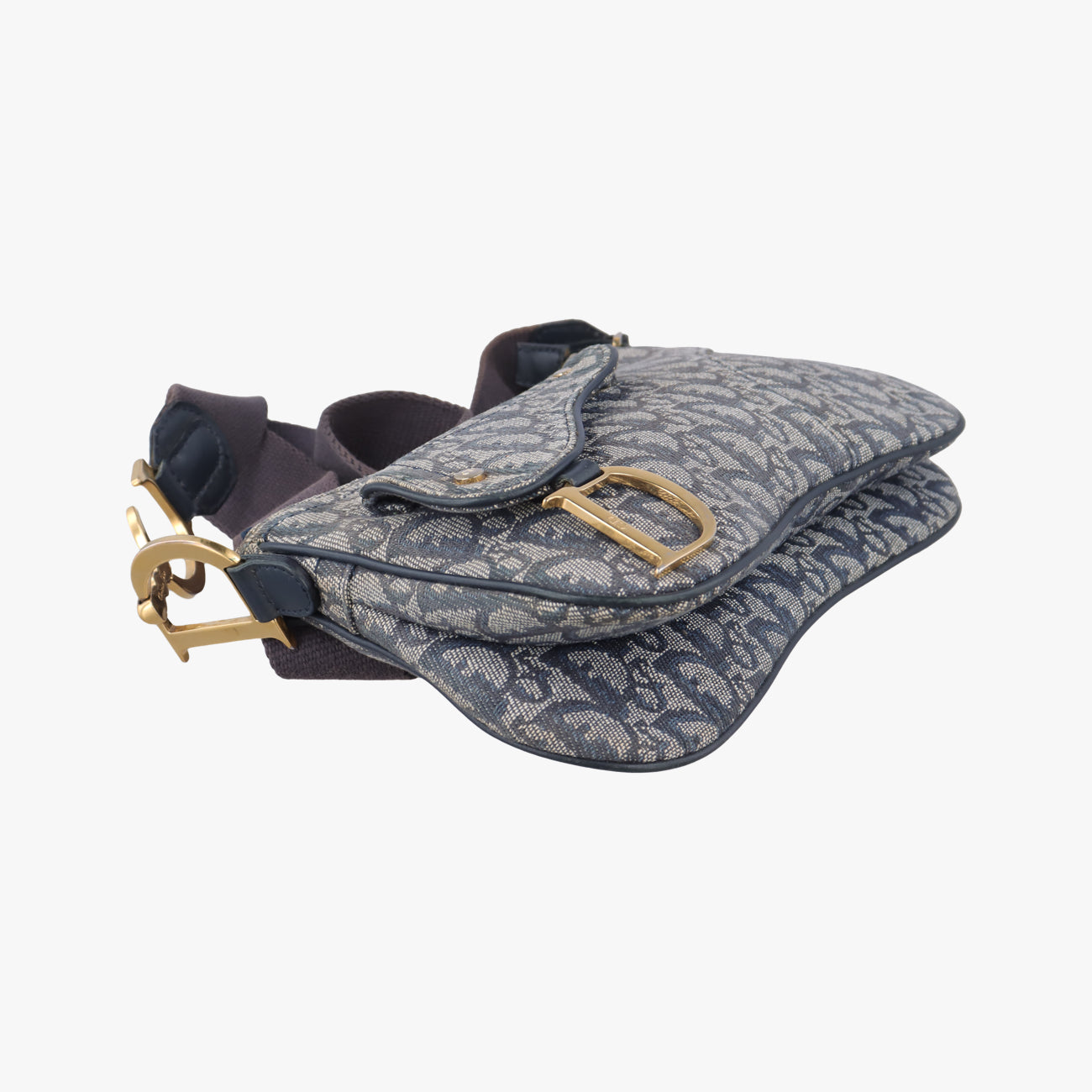 Trotter Double SaddleGrey×NavyJacquard01 RU 0134トロッター ダブル サドルグレー×ネイビージャガード01 RU 0134