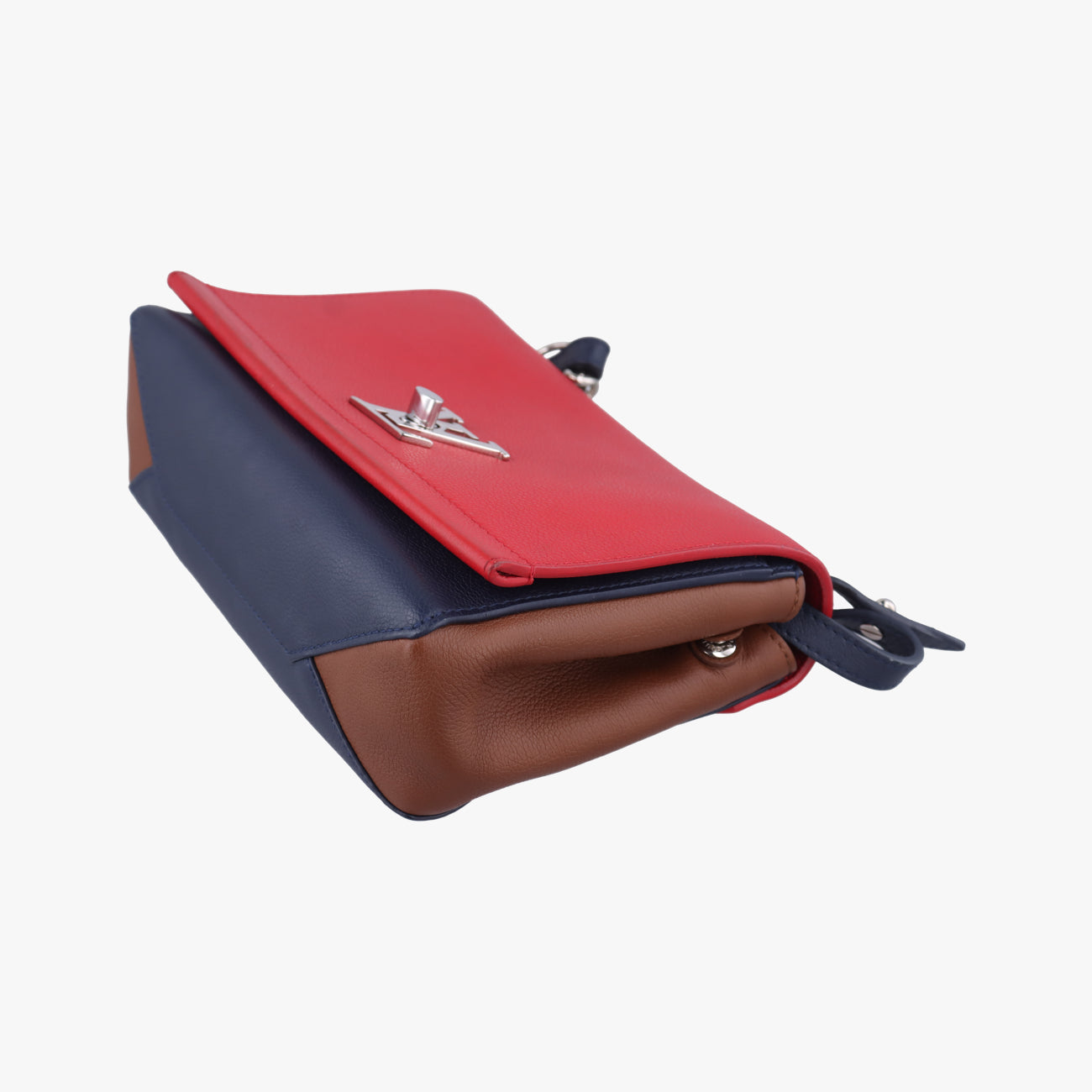 LOCKME II BBRed x Navy x BrownLeatherM42860DU3156ロックミーIIレッド x ネイビー x ブラウンレザーM42860DU3156