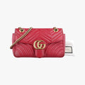GG MarmontRedLeather443497H027650138GGマーモントレッドレザー443497H027650138