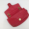GG MarmontRedLeather443497H027650138GGマーモントレッドレザー443497H027650138