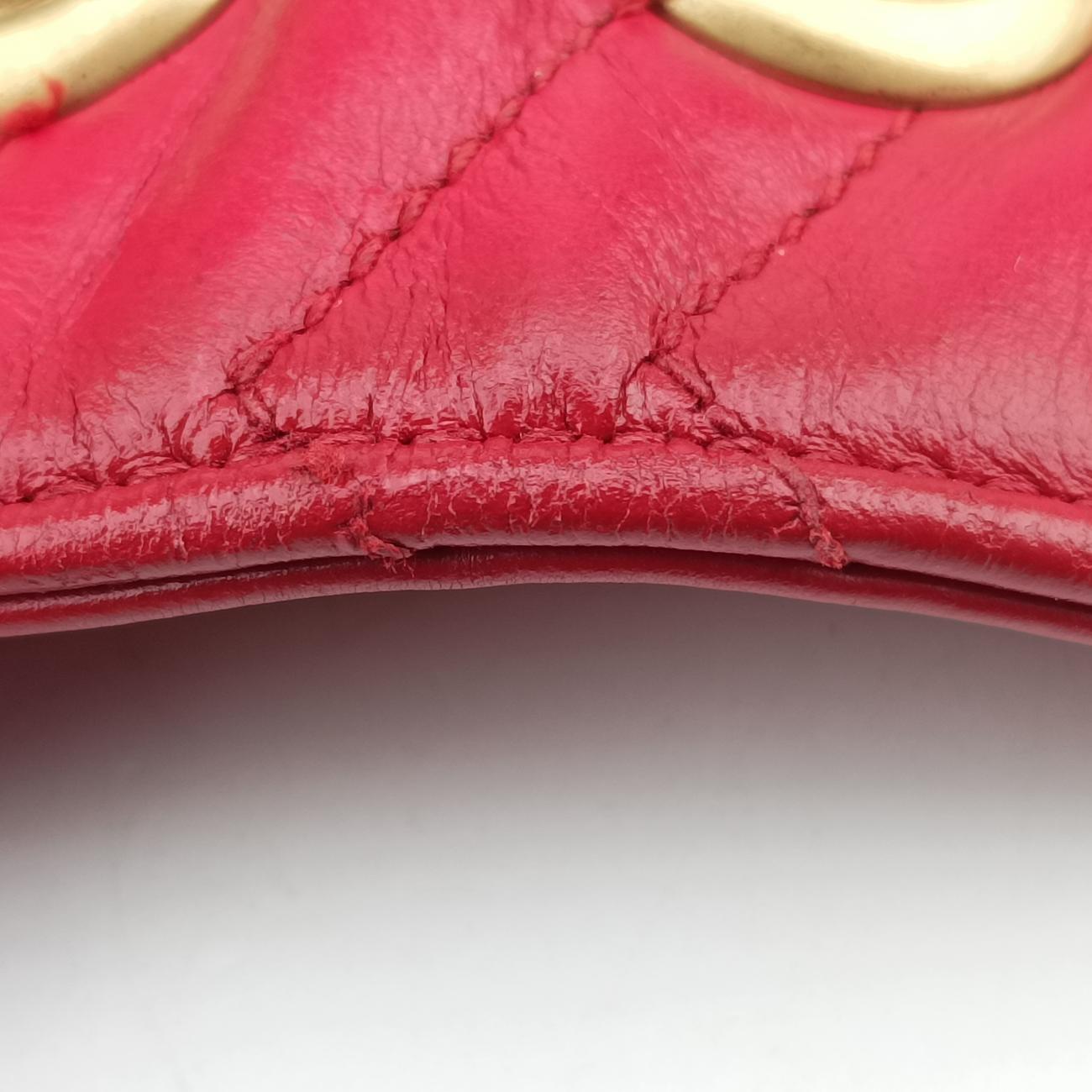 GG MarmontRedLeather443497H027650138GGマーモントレッドレザー443497H027650138