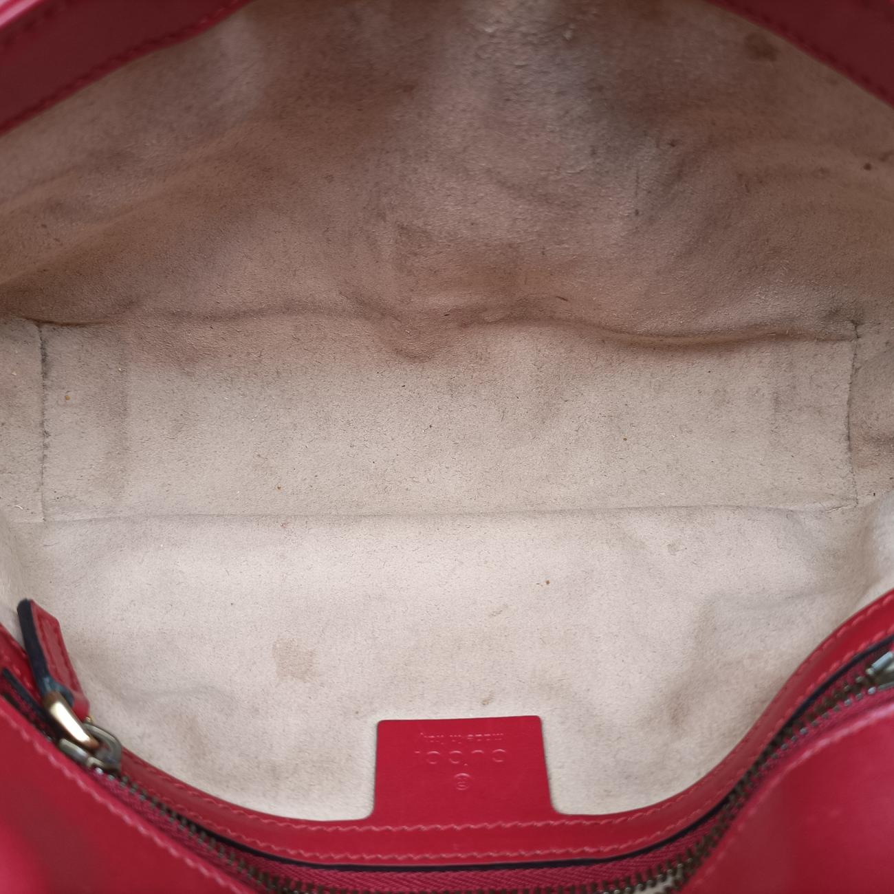 GG MarmontRedLeather443497H027650138GGマーモントレッドレザー443497H027650138