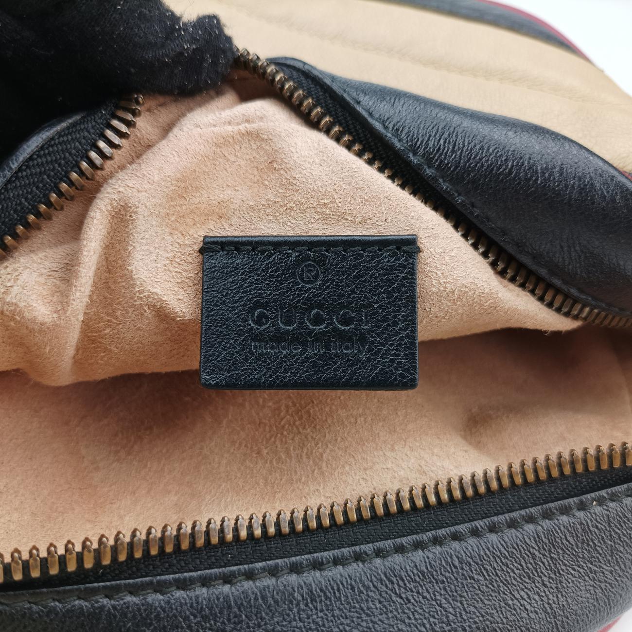 GG MarmontBlack x Beige x RedLeather550154C028971545GGマーモントブラック×ベージュ×レッドレザー550154C028971545