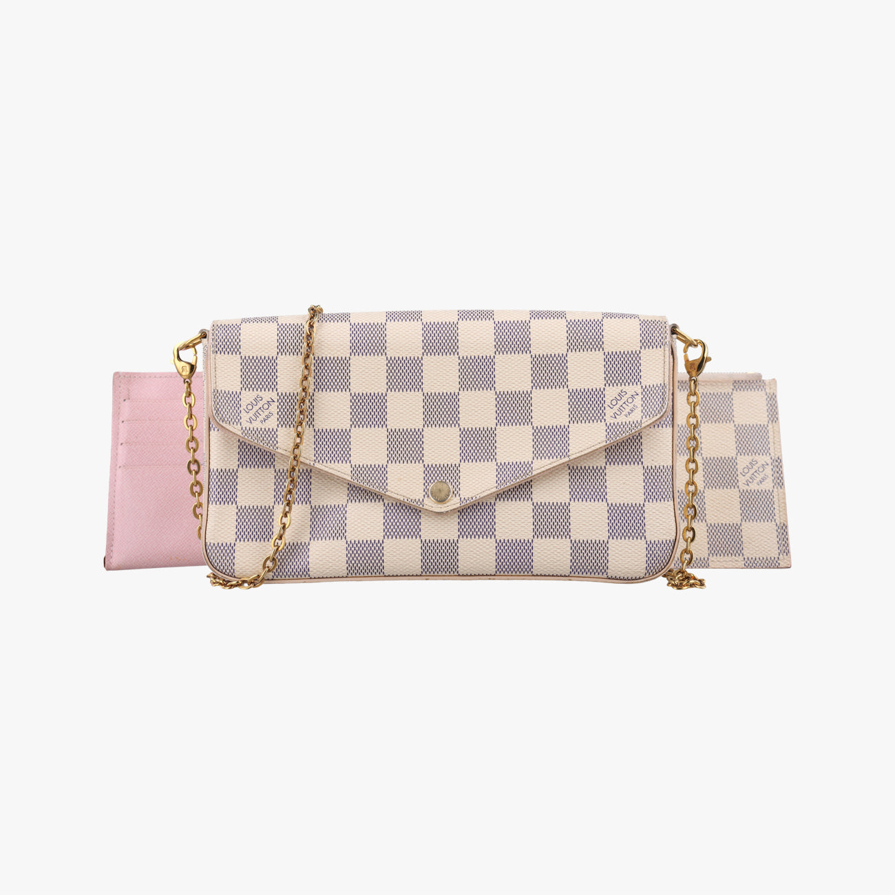 Pochette FéLICIEAzurDamier CanvasN63106MI1189ポシェットフェリシーアズールダミエキャンバスN63106MI1189