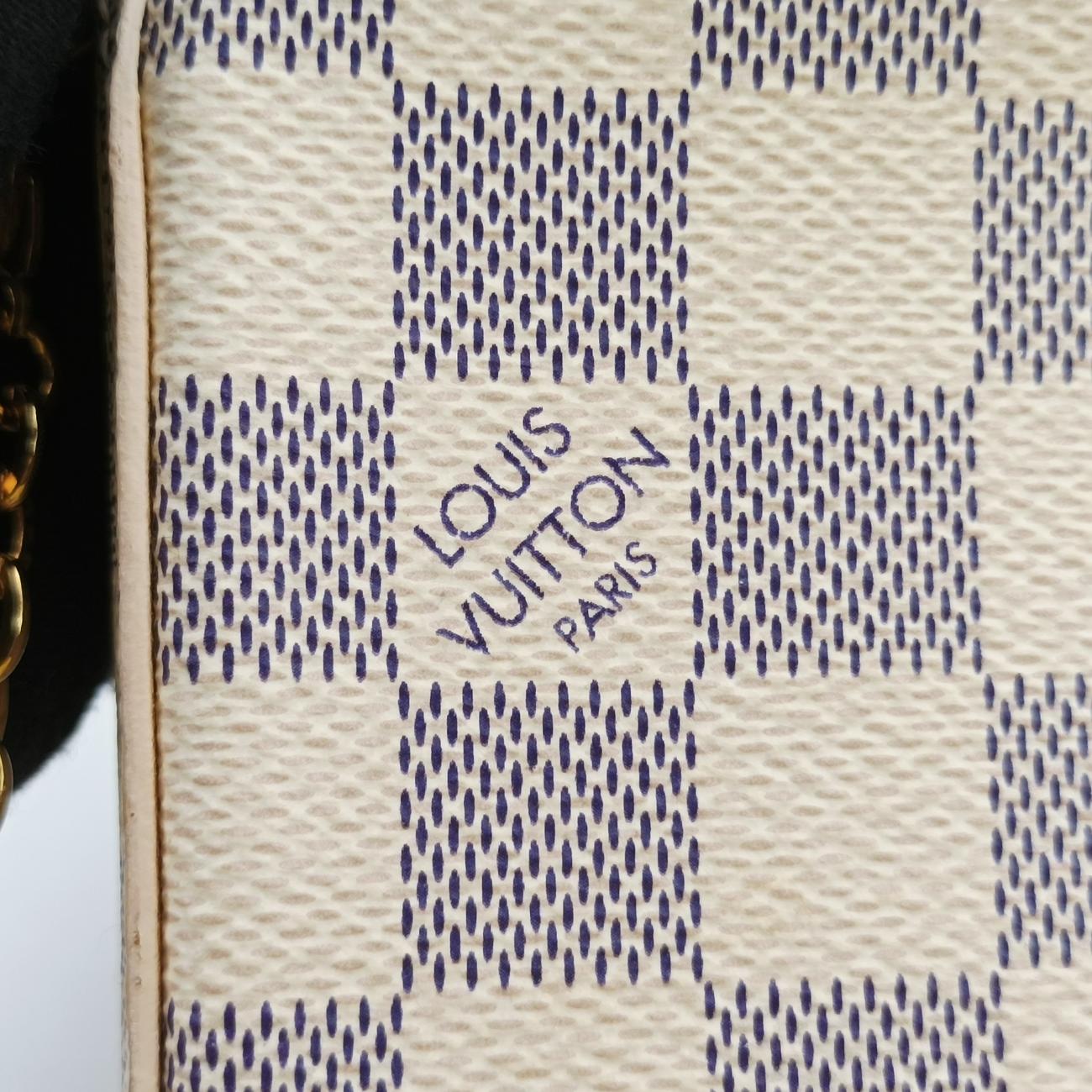 Pochette FéLICIEAzurDamier CanvasN63106MI1189ポシェットフェリシーアズールダミエキャンバスN63106MI1189