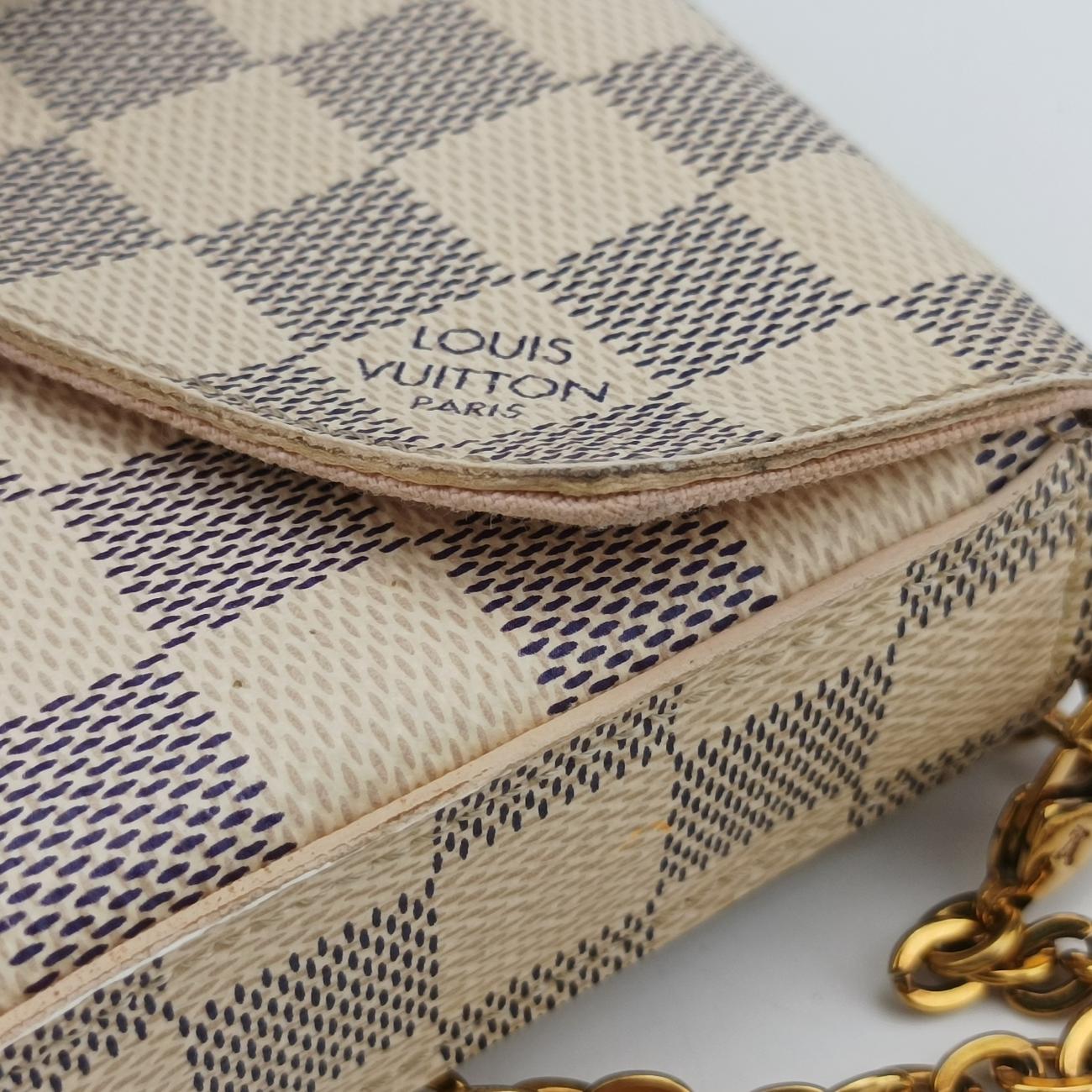 Pochette FéLICIEAzurDamier CanvasN63106MI1189ポシェットフェリシーアズールダミエキャンバスN63106MI1189