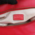 Puzzle Bag MediumRedLeather051605パズルバッグ ミディアムレッドレザー051605