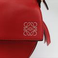 Puzzle Bag MediumRedLeather051605パズルバッグ ミディアムレッドレザー051605
