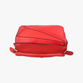 Puzzle Bag MediumRedLeather051605パズルバッグ ミディアムレッドレザー051605