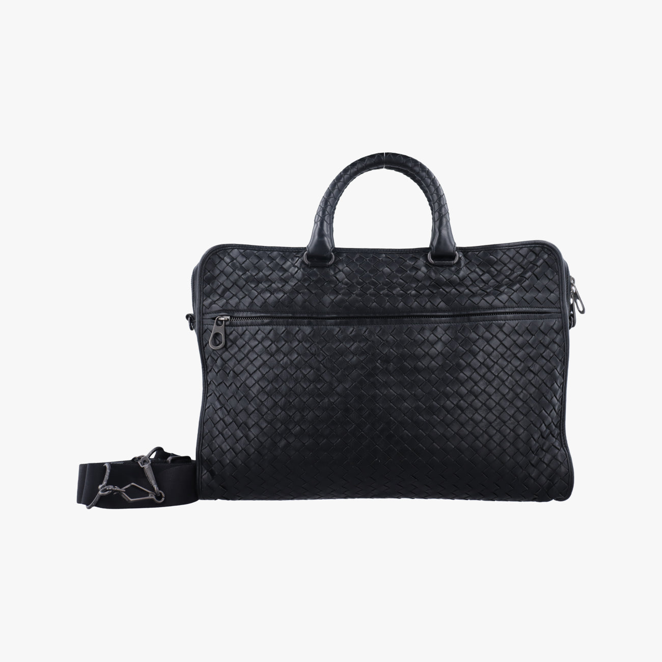 IntrecciatoBlacklambskinB02705446UイントレチャートブラックラムスキンB02705446U