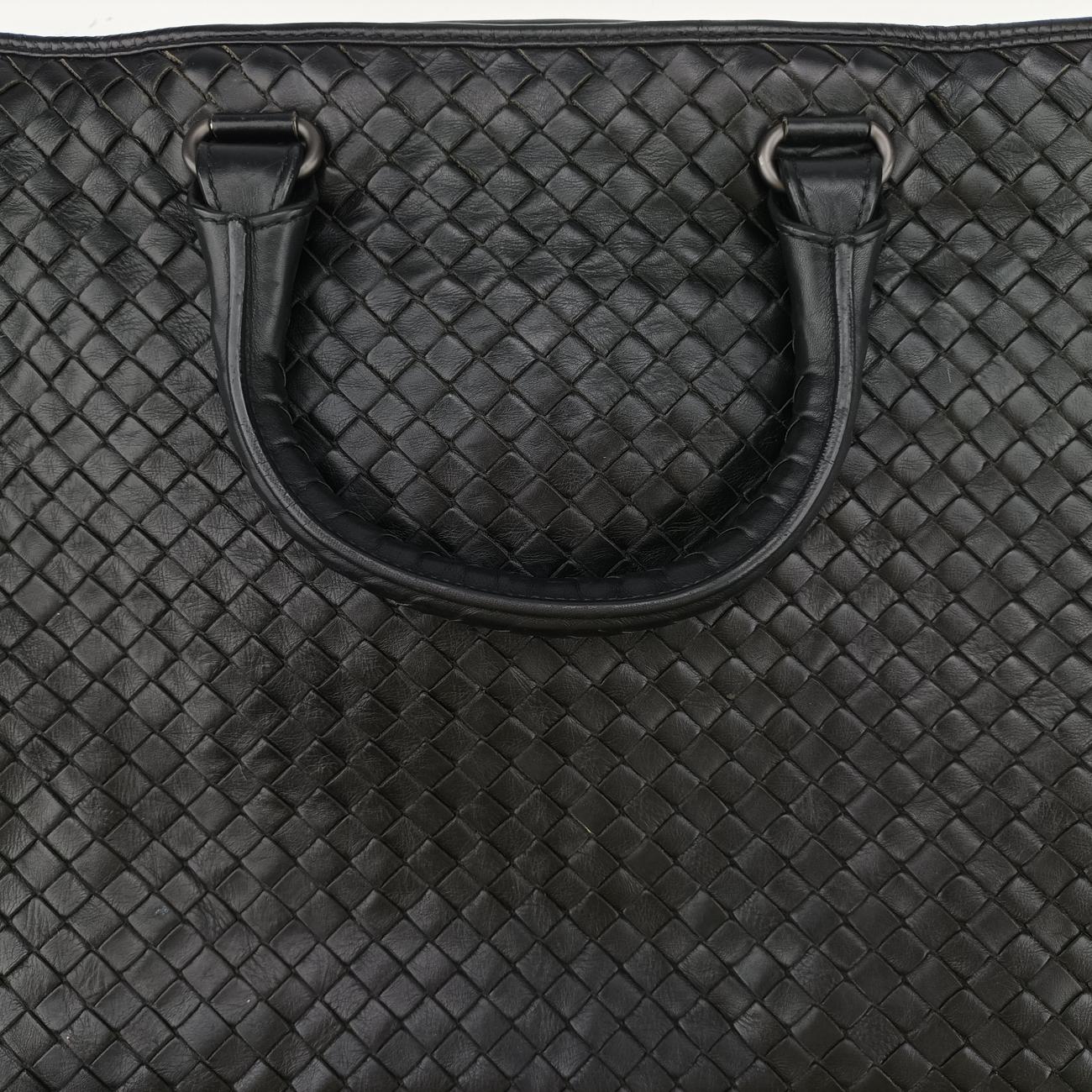 IntrecciatoBlacklambskinB02705446UイントレチャートブラックラムスキンB02705446U