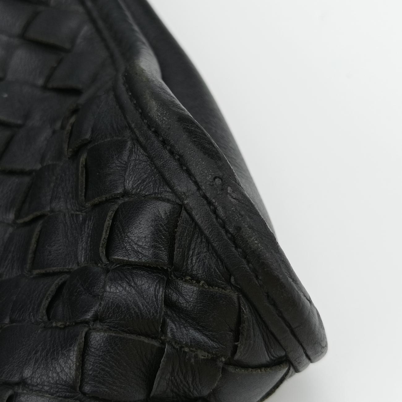 IntrecciatoBlacklambskinB02705446UイントレチャートブラックラムスキンB02705446U