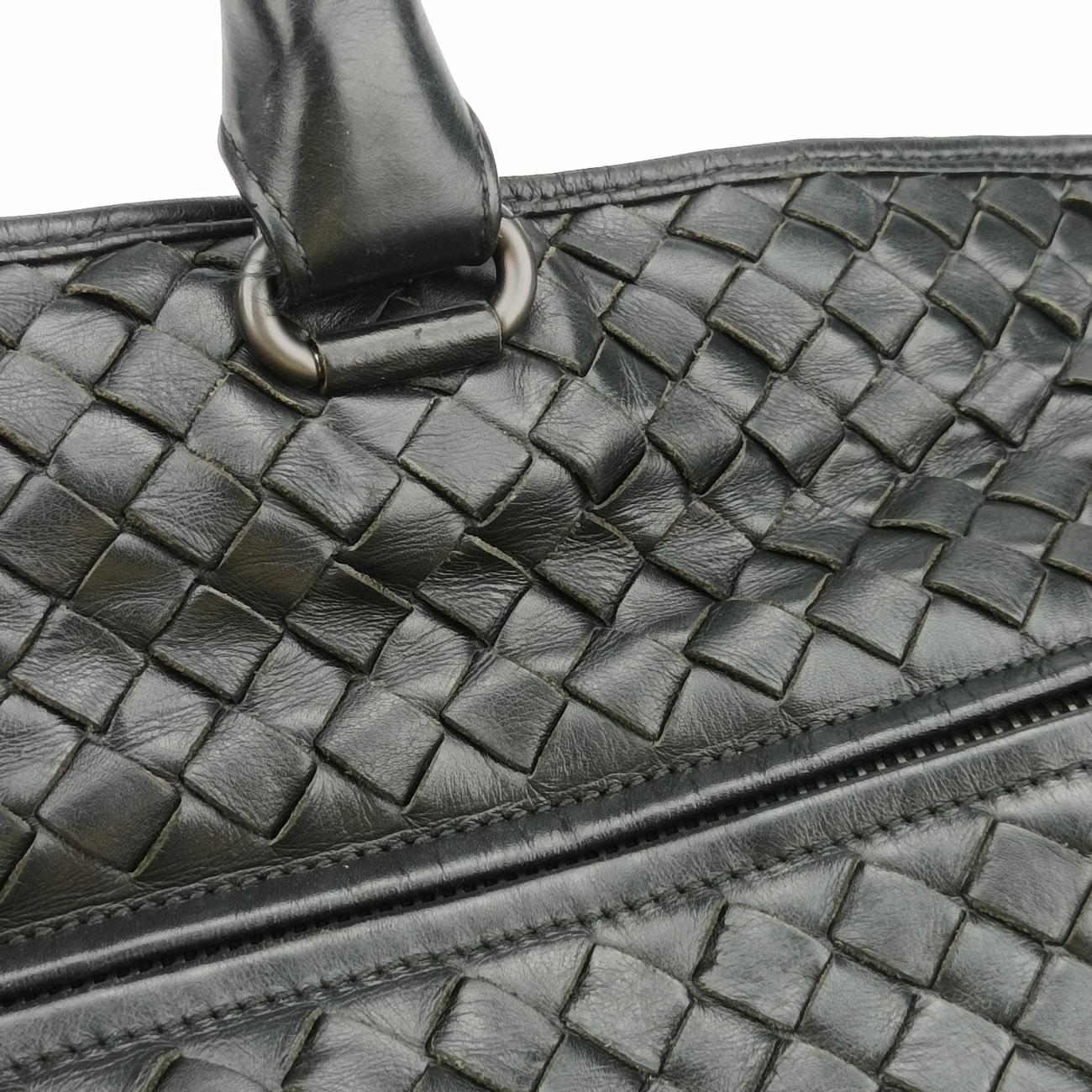 IntrecciatoBlacklambskinB02705446UイントレチャートブラックラムスキンB02705446U