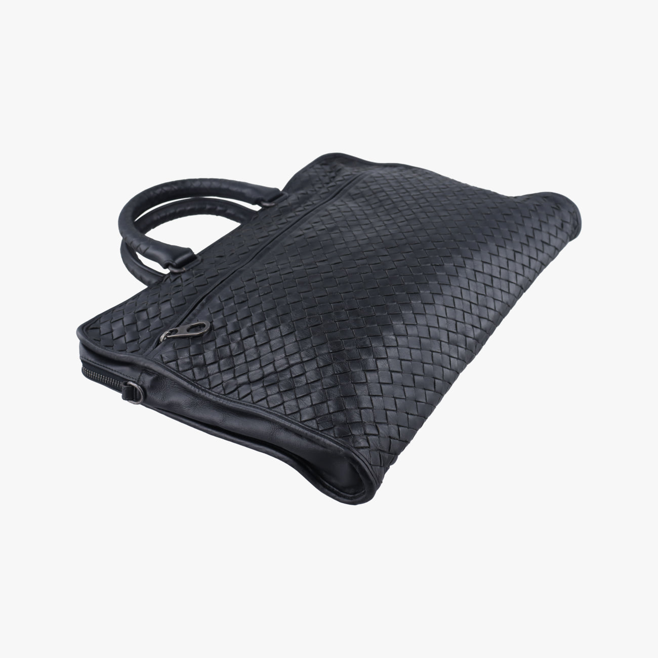 IntrecciatoBlacklambskinB02705446UイントレチャートブラックラムスキンB02705446U