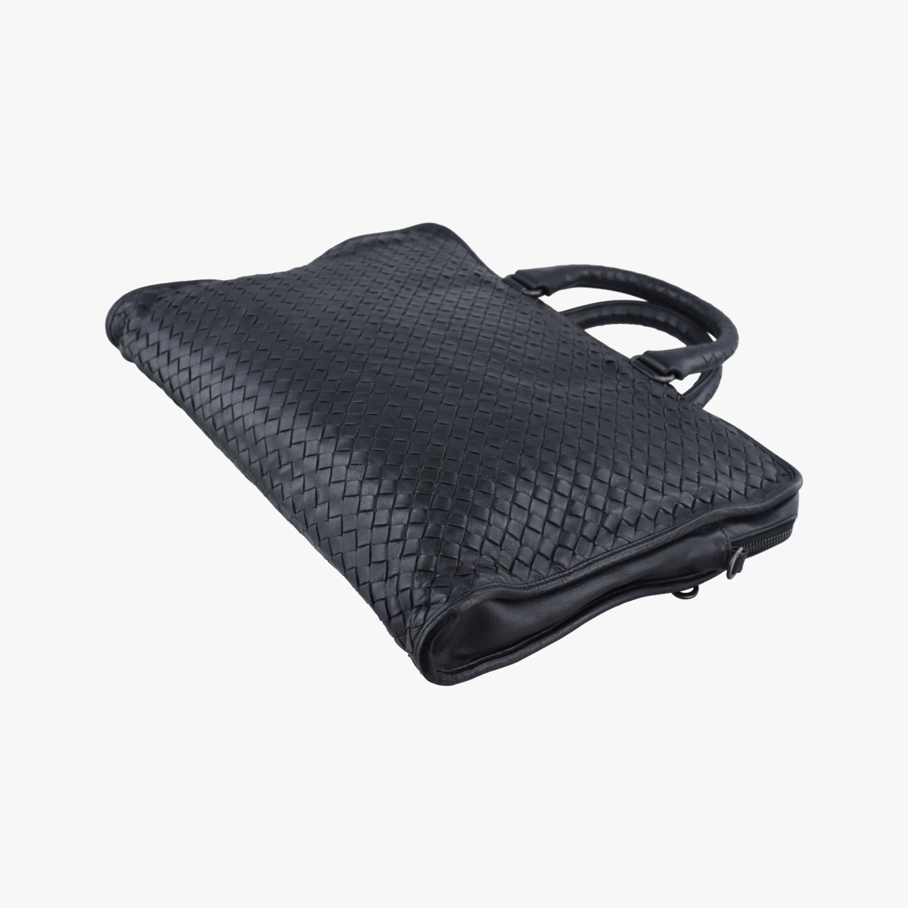 IntrecciatoBlacklambskinB02705446UイントレチャートブラックラムスキンB02705446U